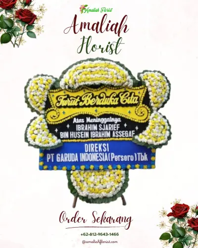 Papan Bunga Duka di Jragan